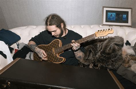 post malone louis vuitton guitar|post malone back story.